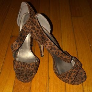 Michael Antonio Cheetah Heels